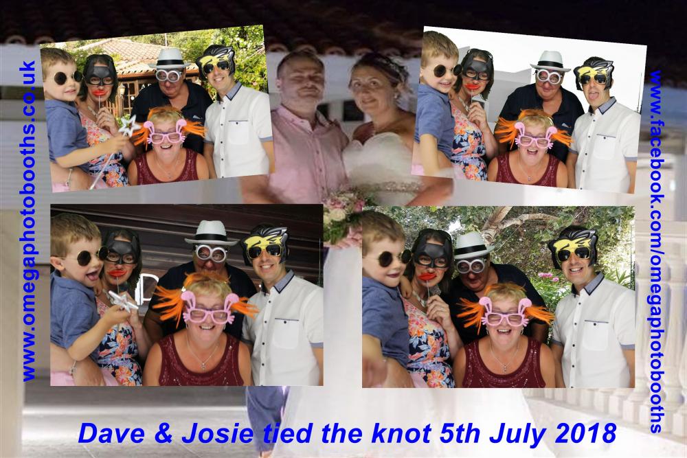 Josie & Dave's wedding  | View more photos from the event at gallery.omegaphotobooths.co.uk/u/Omega-Photobooths/Josie-Daves-wedding